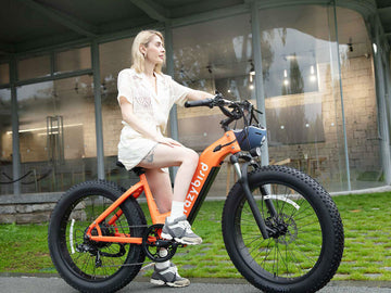 Faire du vélo au printemps, se sentir libre - Vélo électrique Jumper