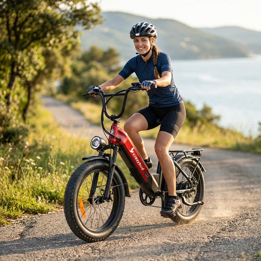 Crazybird CB12 velo electrique femme